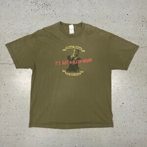VTG/Y2K Monty Python It's Just A Flesh Wound comedy t-shirt